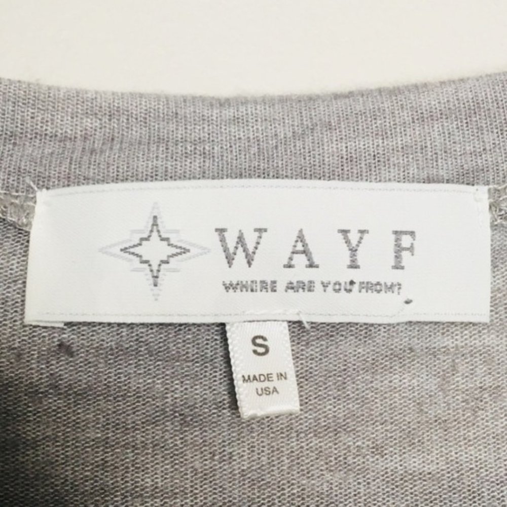 Wayf | Baseball Tee Patterned Sheer Sleeves - image 5